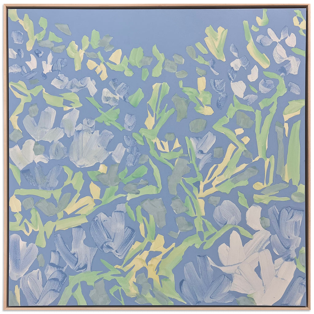 Painting by Kit Porter titled "into the silent" - 2.