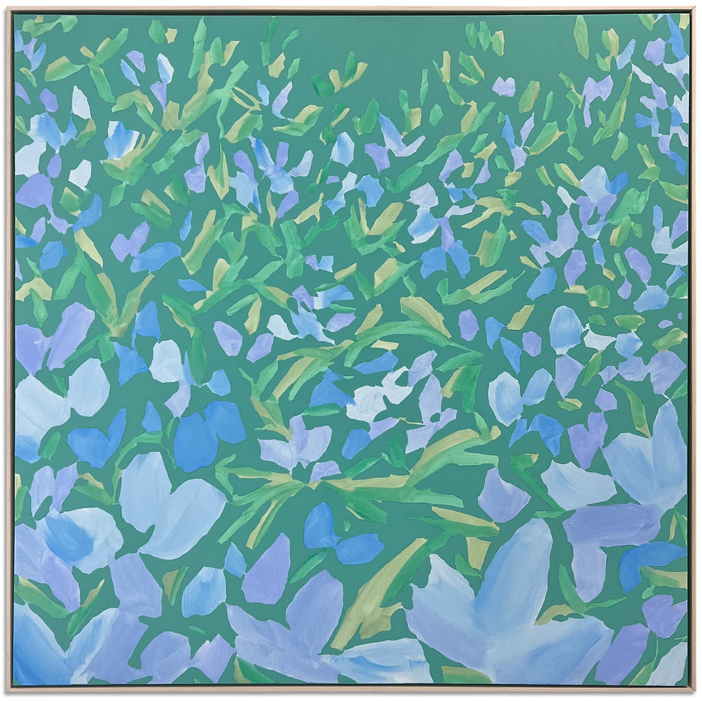 Painting by Kit Porter titled "letting the days go by" - 2.