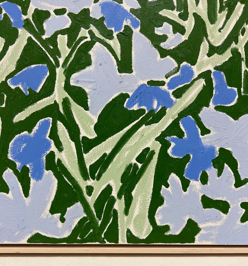 Painting by Kit Porter titled "close to where i start" - 5.