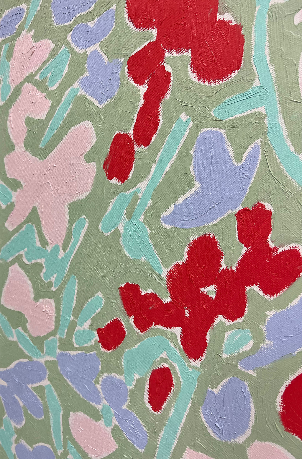 Painting by Kit Porter titled "come as melody" - 3.