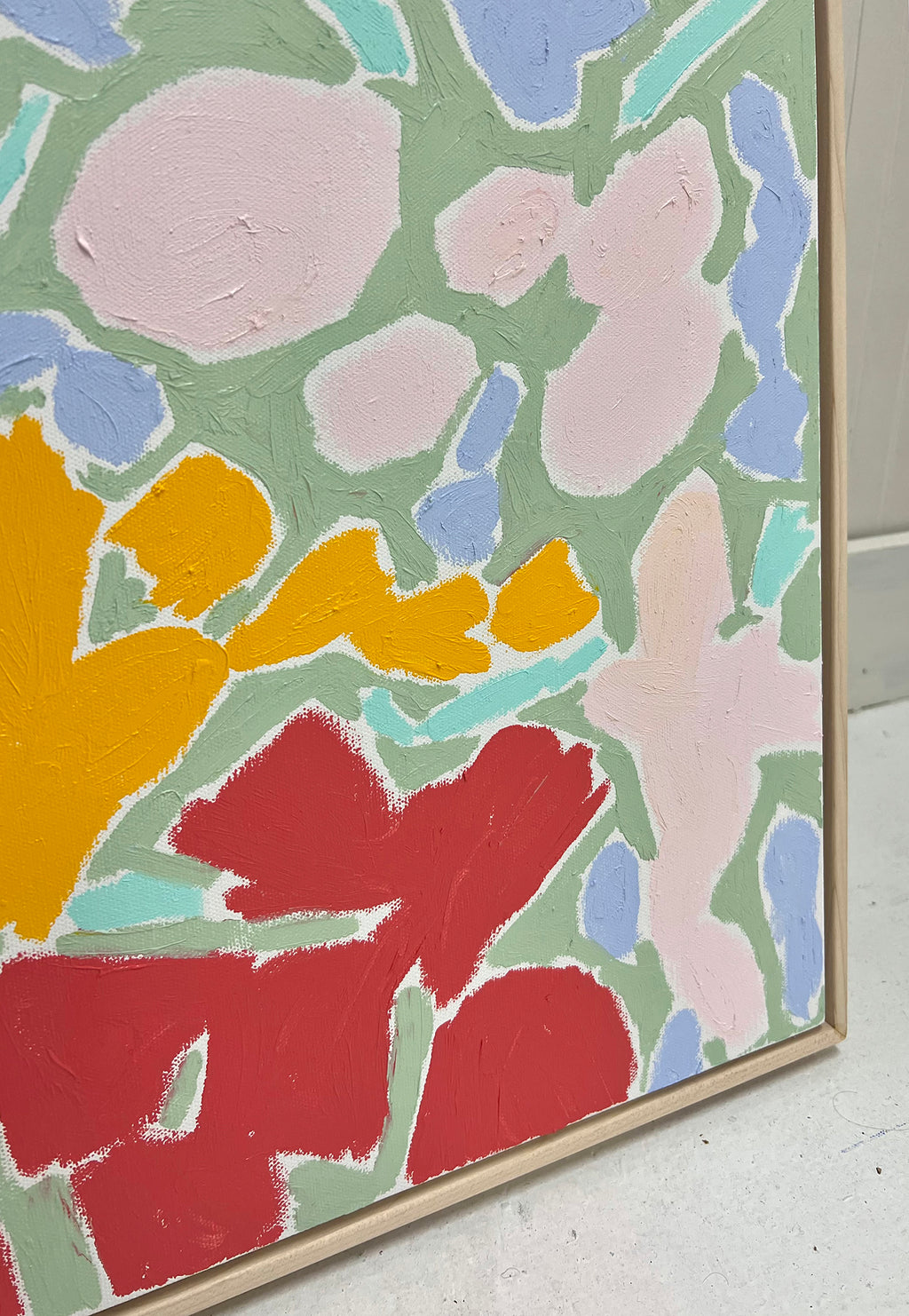 Painting by Kit Porter titled "come as melody" - 5.