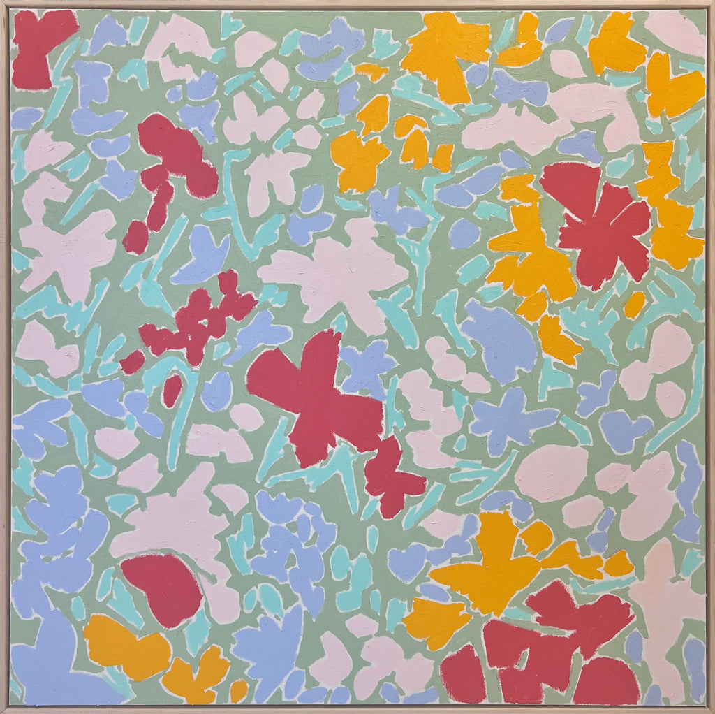 Painting by Kit Porter titled "come as melody" - 2.