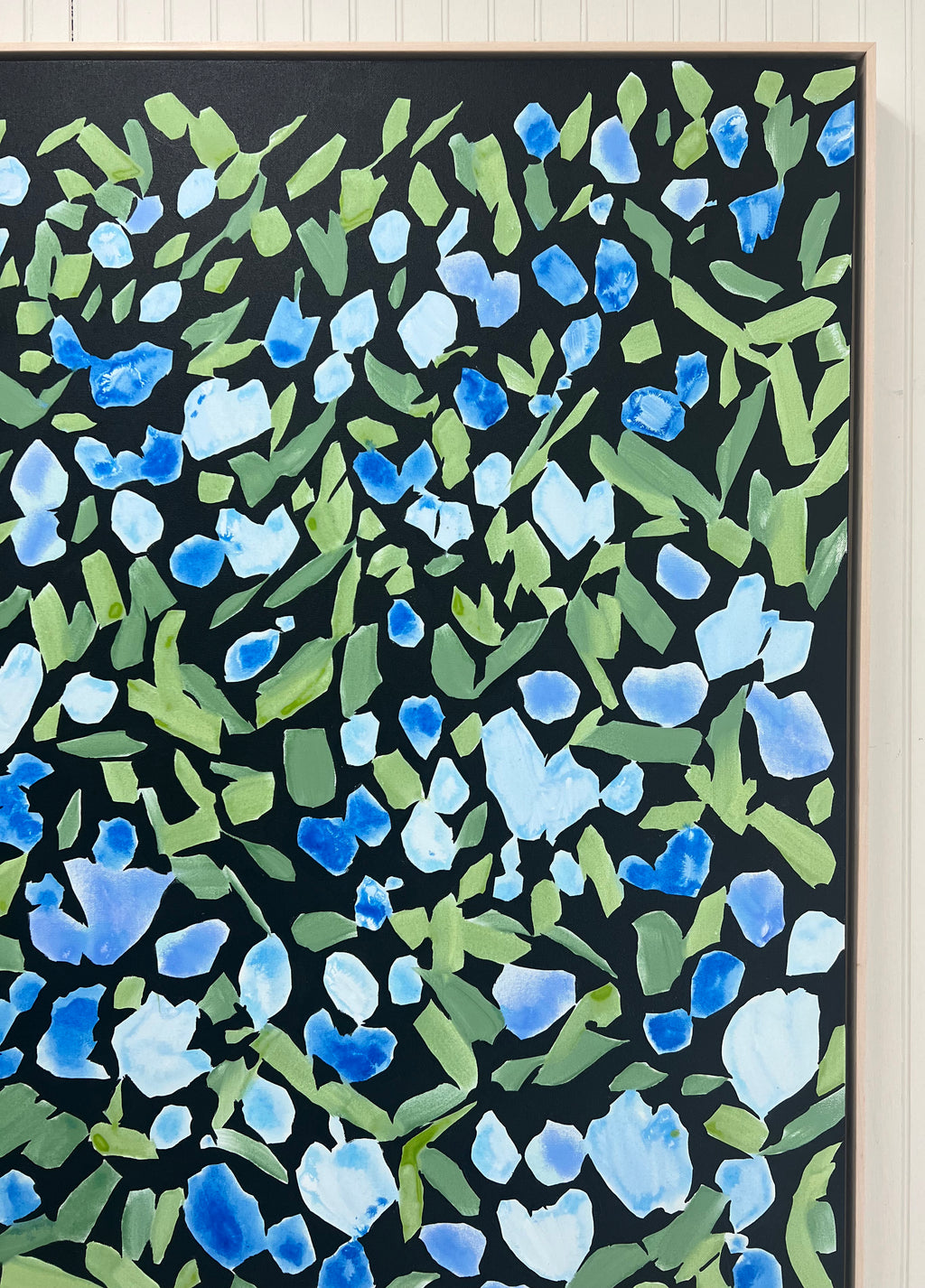 Painting by Kit Porter titled "drift while you're sleeping" - 5.