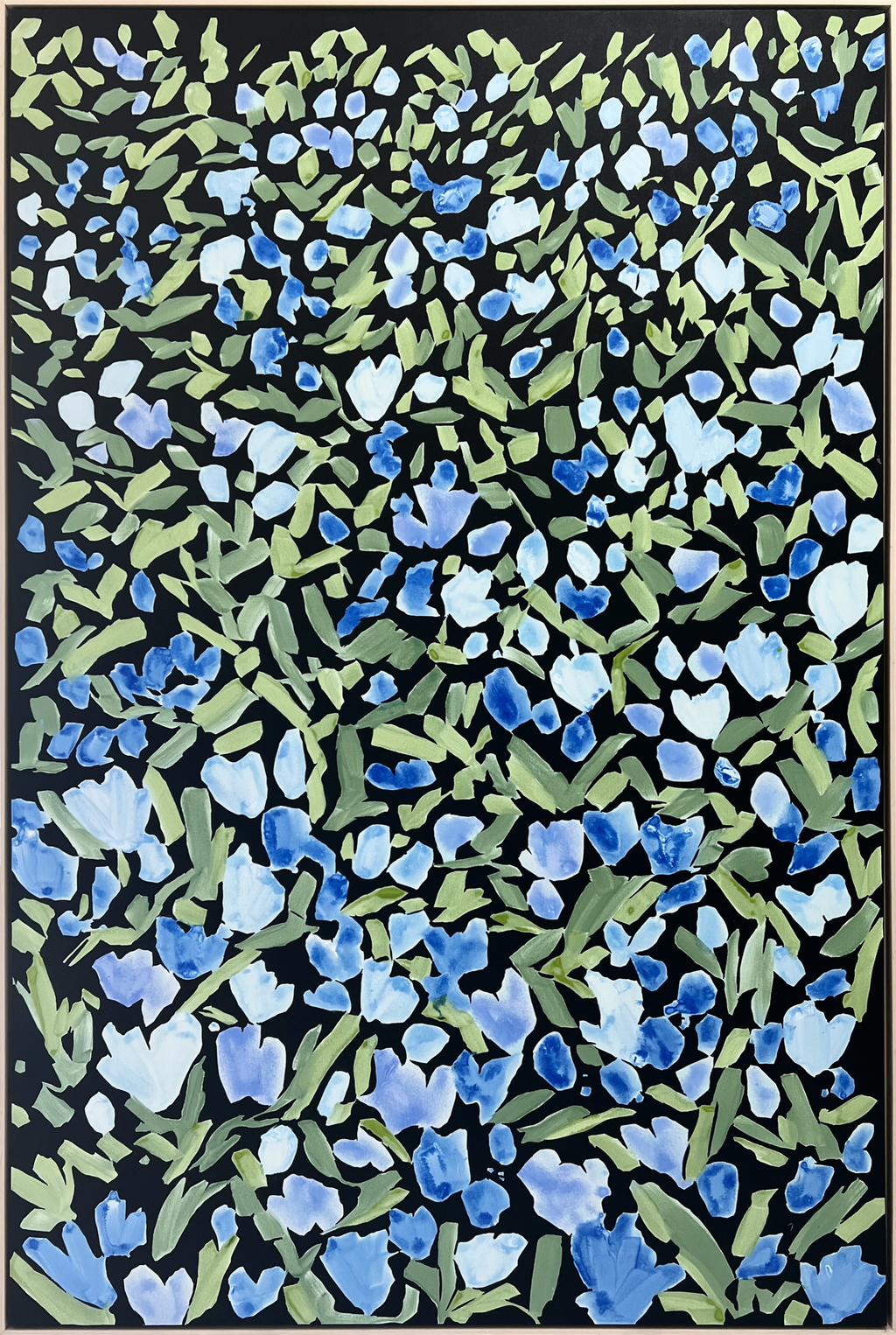 Painting by Kit Porter titled "drift while you're sleeping" - 2.