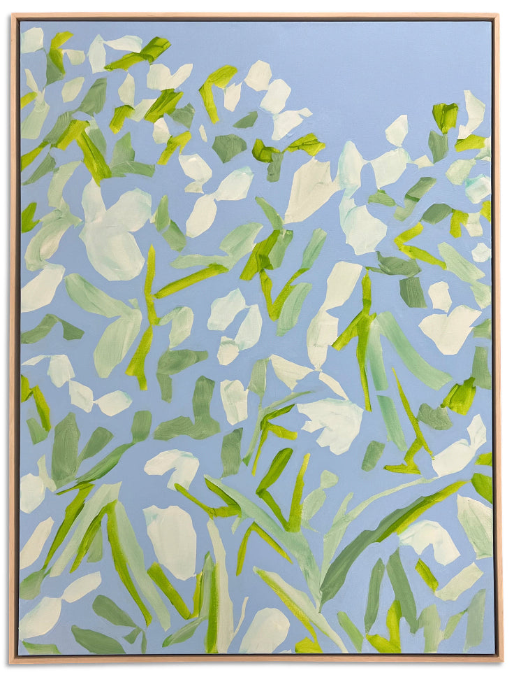 Painting by Kit Porter titled "find the passage back, i" - 2.