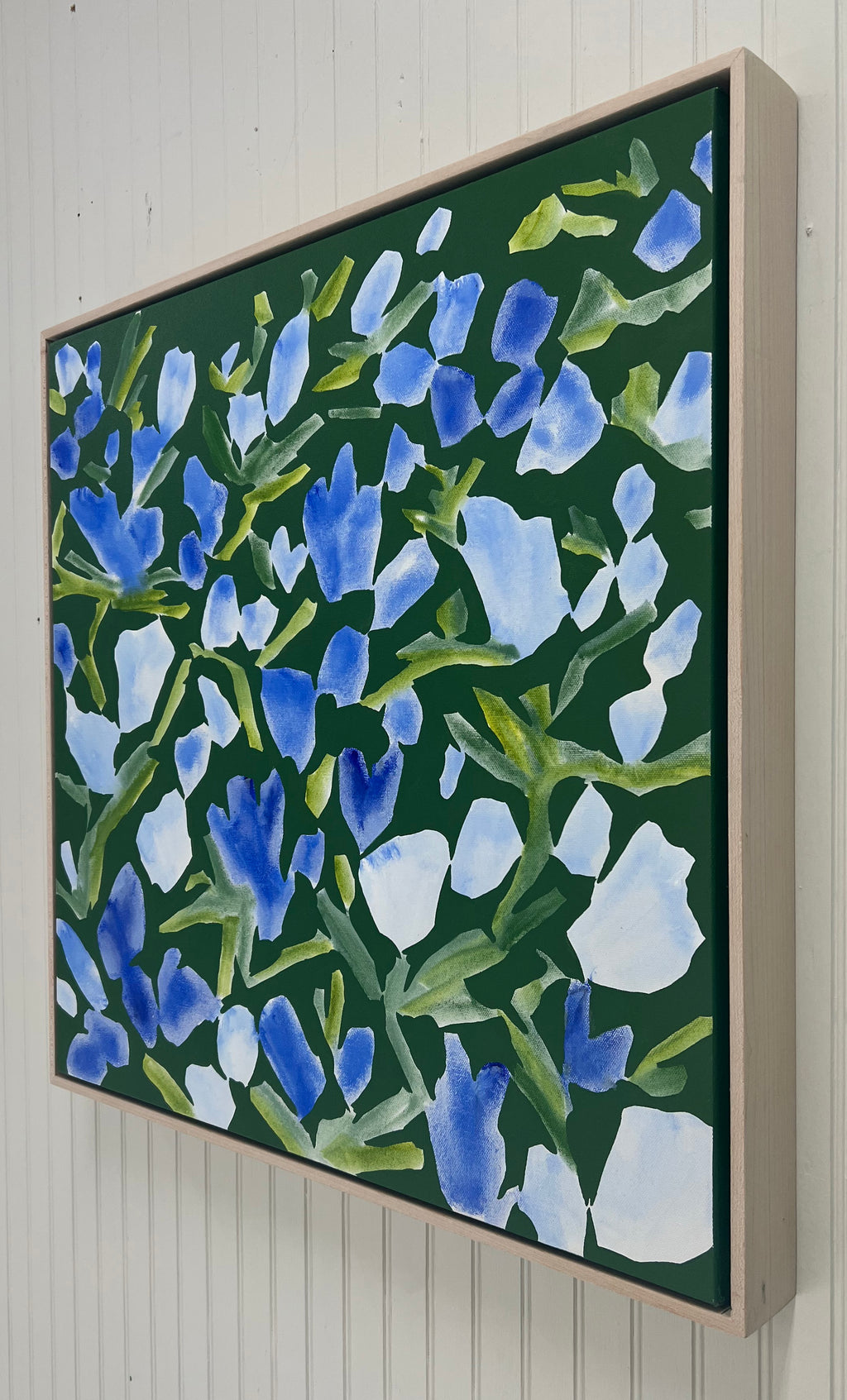 Painting by Kit Porter titled "from the mountainside" - 3.