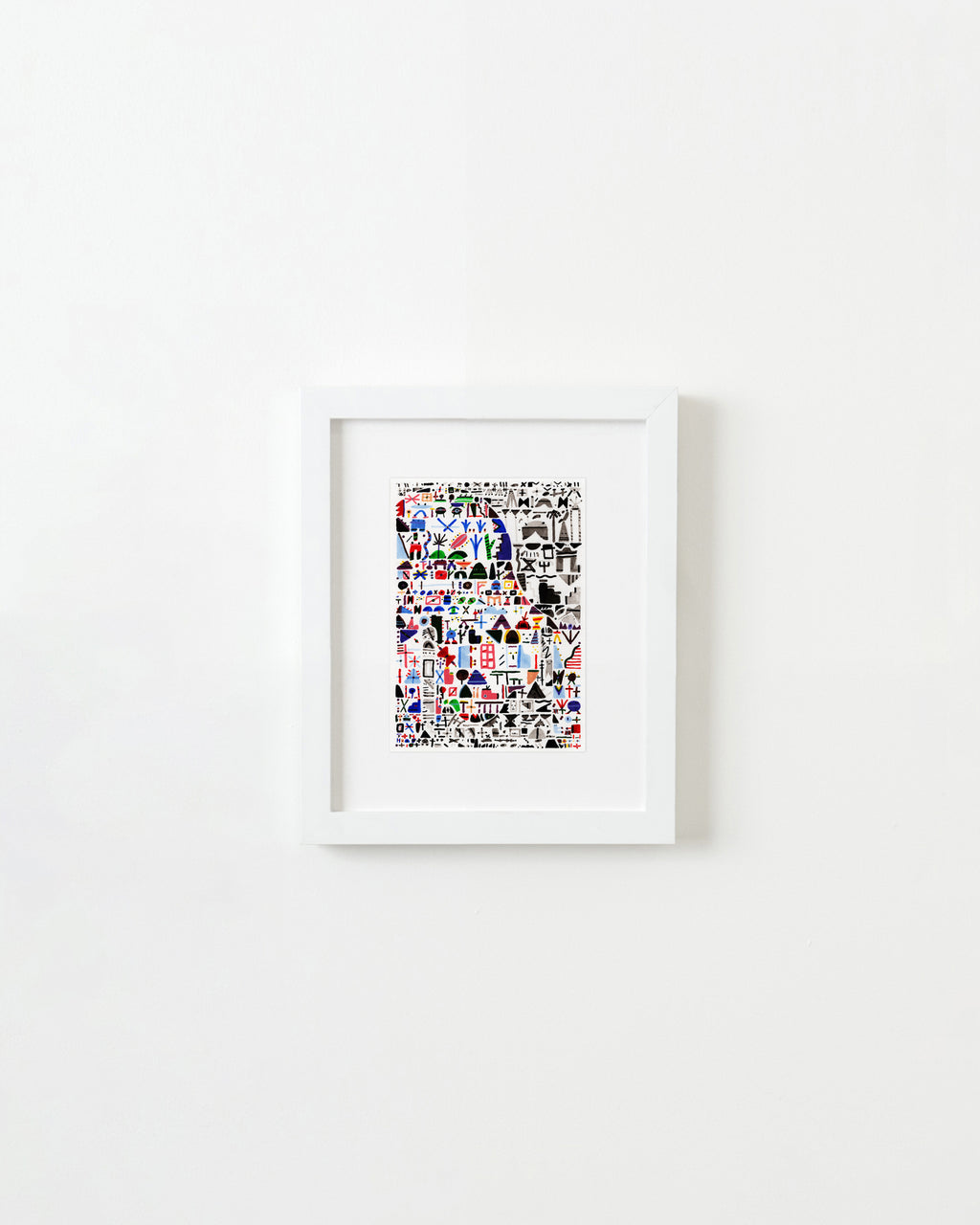 Painting by Kyle Pellet titled "Flea Market Kami" - 1.