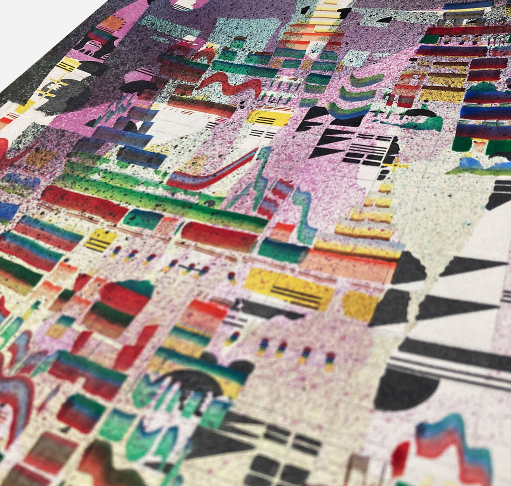 Painting by Kyle Pellet titled "In Between Shadows" - 3.