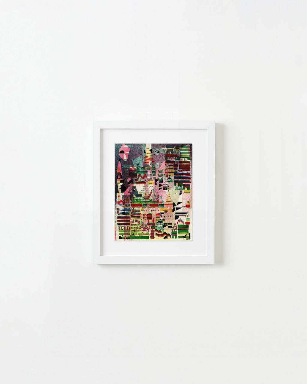 Painting by Kyle Pellet titled "In Between Shadows" - 6.