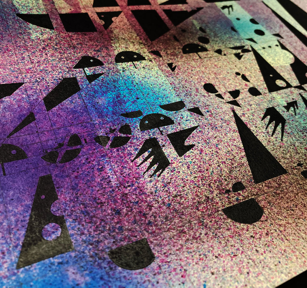 Painting by Kyle Pellet titled "Matcha Bust" - 3.