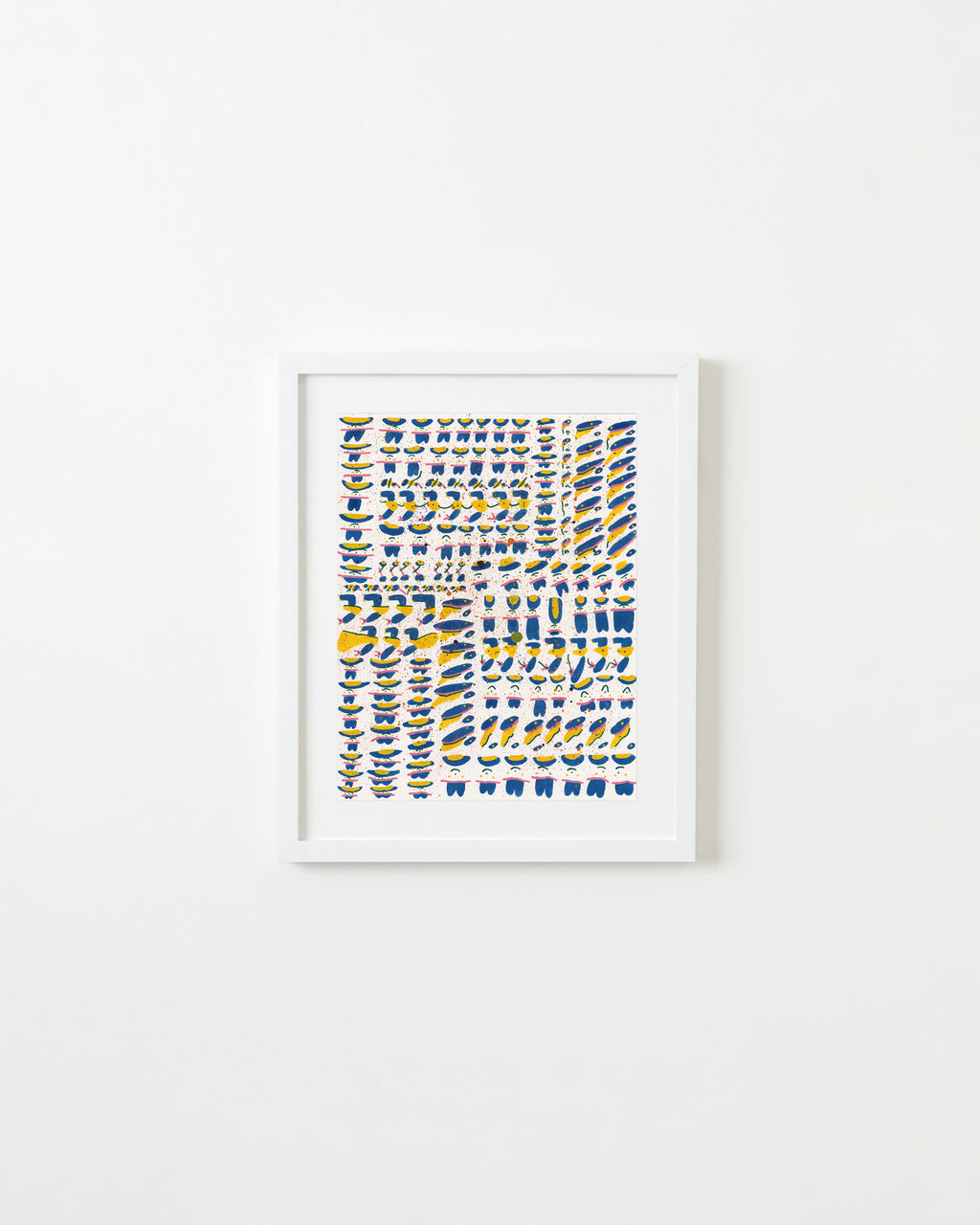 Drawing by Kyle Pellet titled "Mongoloid Memorial Service" - 1.