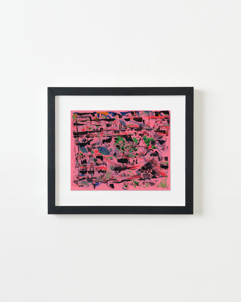 Painting by Kyle Pellet titled "Mount Pleasant" - 4.