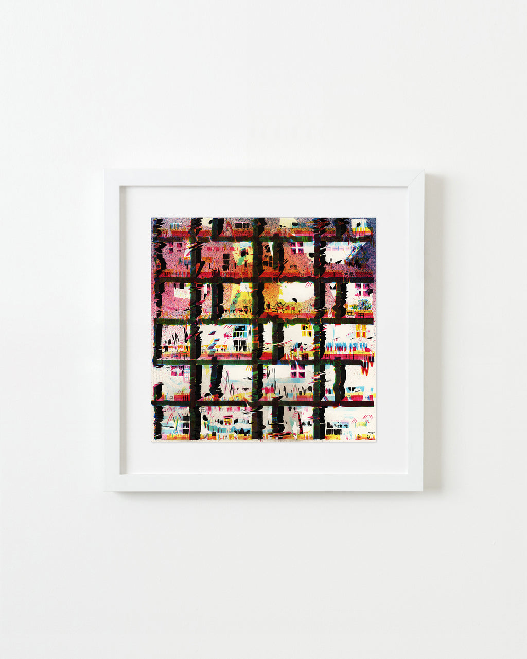 Painting by Kyle Pellet titled "Preferred Illusions" - 5.