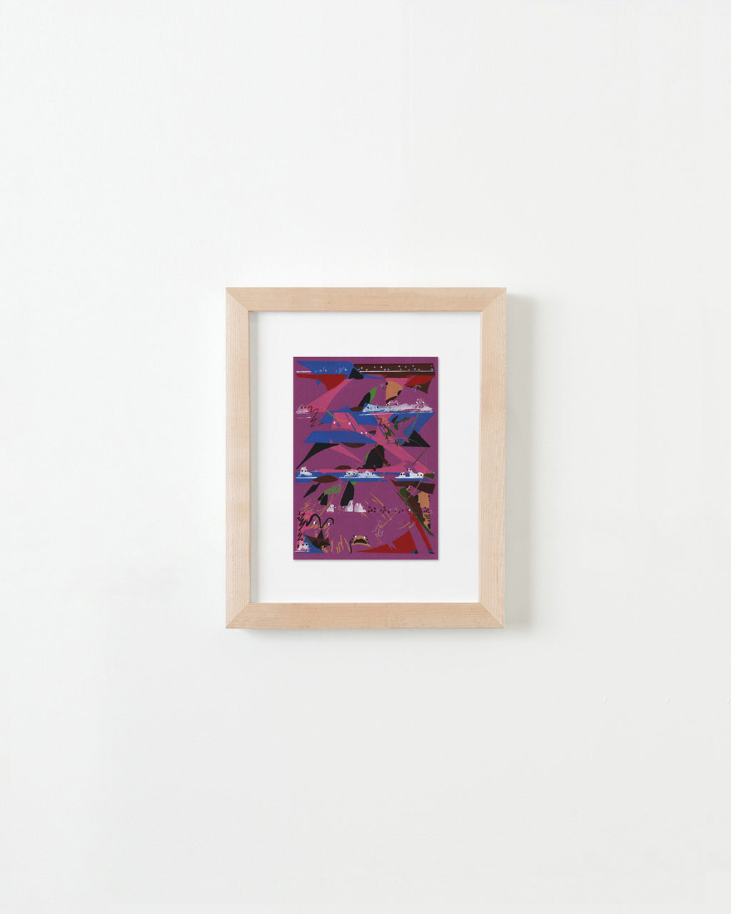 Painting by Kyle Pellet titled "Tartarian Boogie" - 5.