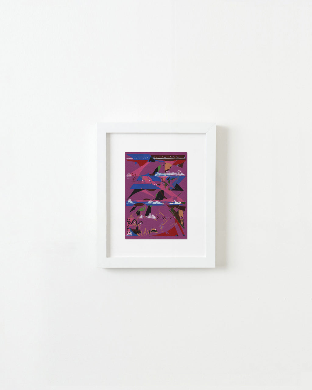 Painting by Kyle Pellet titled "Tartarian Boogie" - 6.