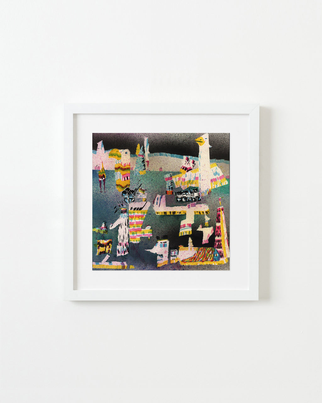 Painting by Kyle Pellet titled "World's Edge" - 6.