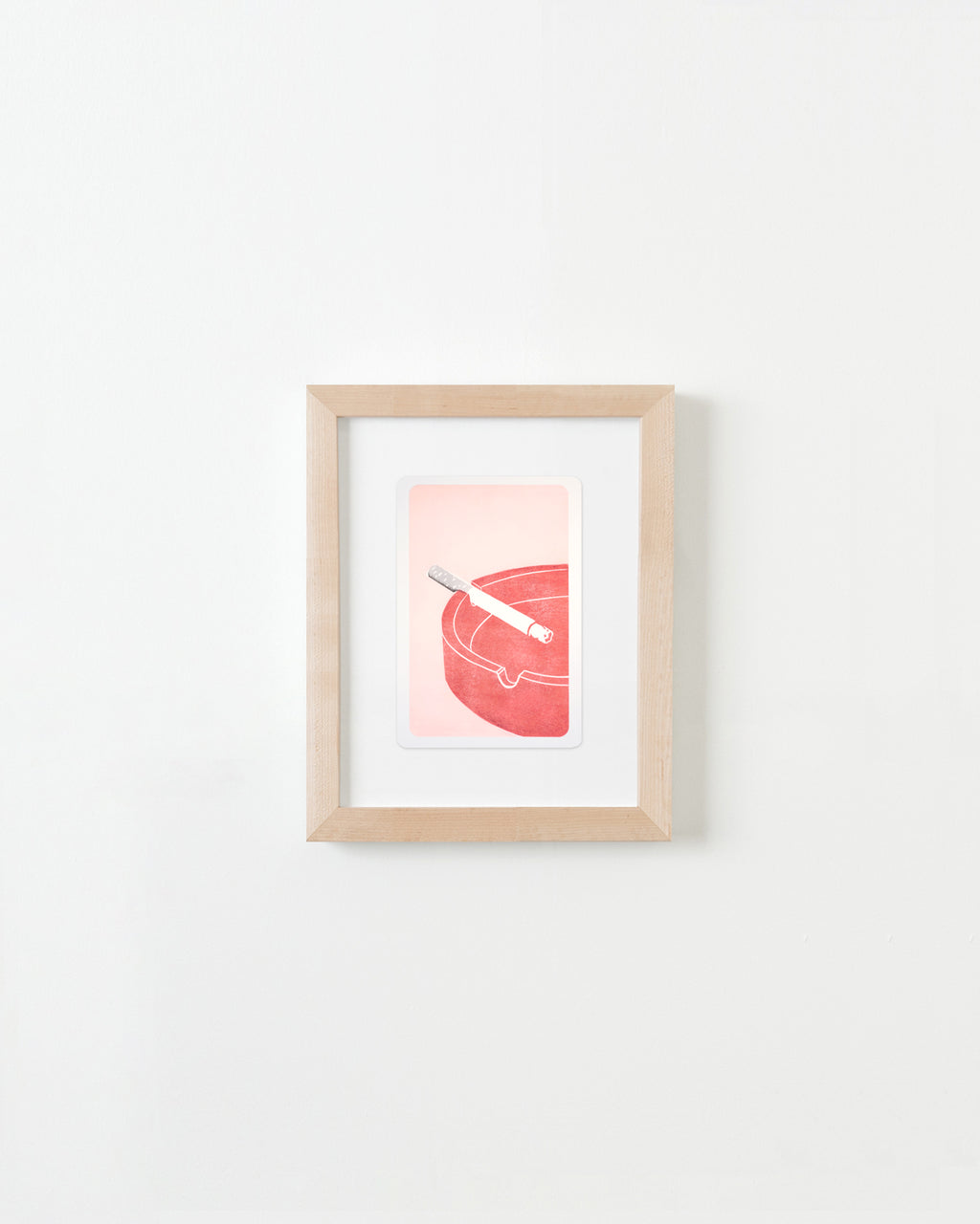 Print by Langdon Graves titled "Cigarette" - 3.