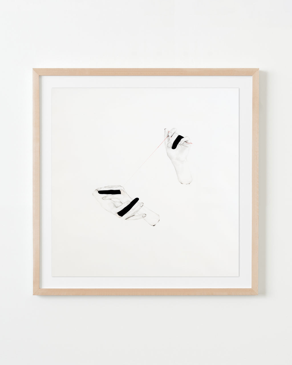 Drawing by Langdon Graves titled "Members Only" - 4.