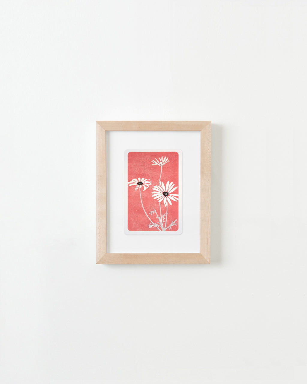 Print by Langdon Graves titled "Daisies" - 3.