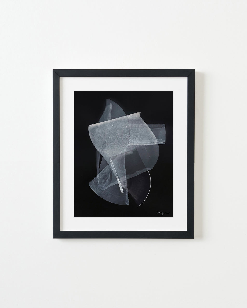 Painting by Laura Naples titled "Swirling / Viscous" - 3.