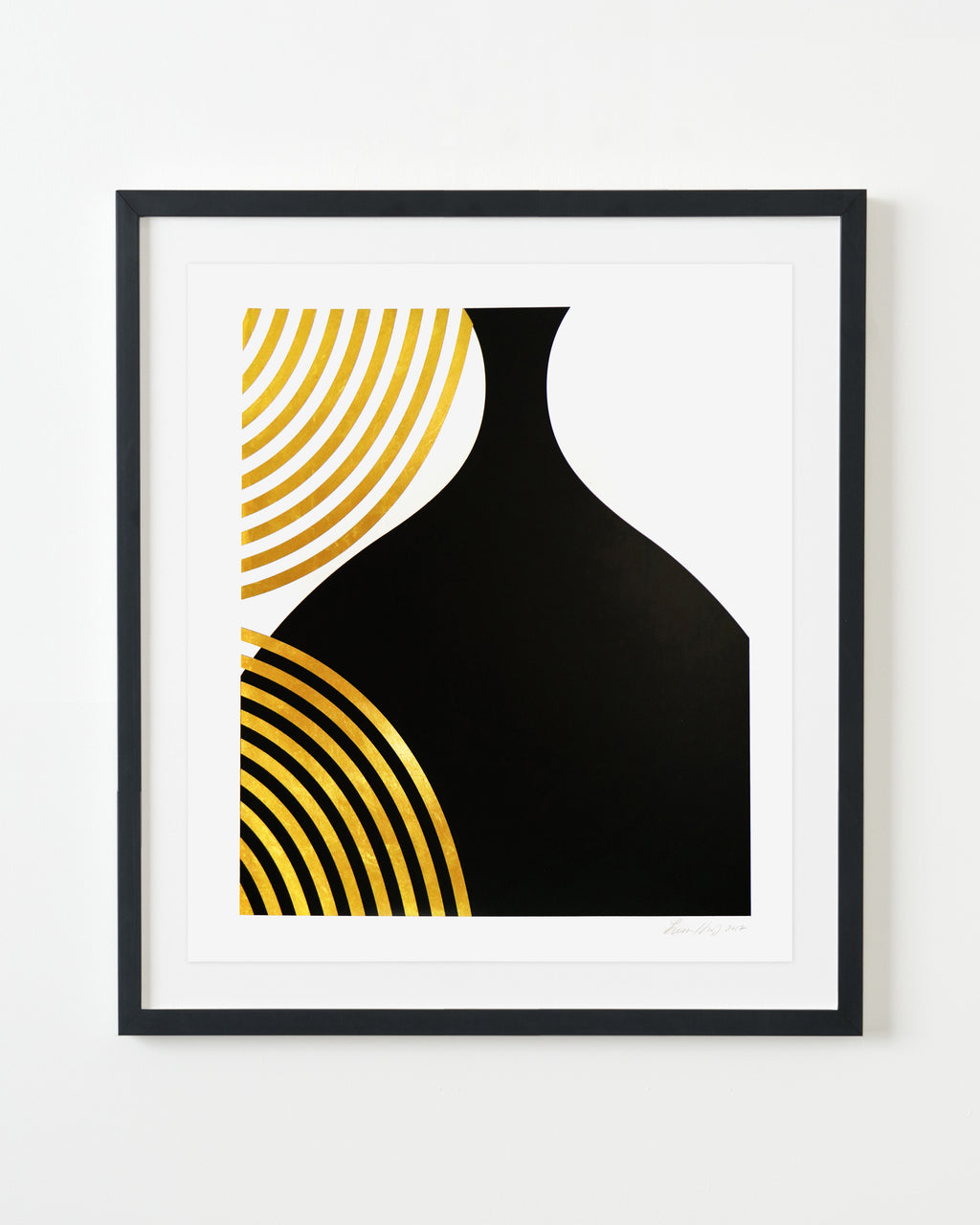 Print by Lisa Hunt titled "Cross Sections: Untitled 1" - 3.