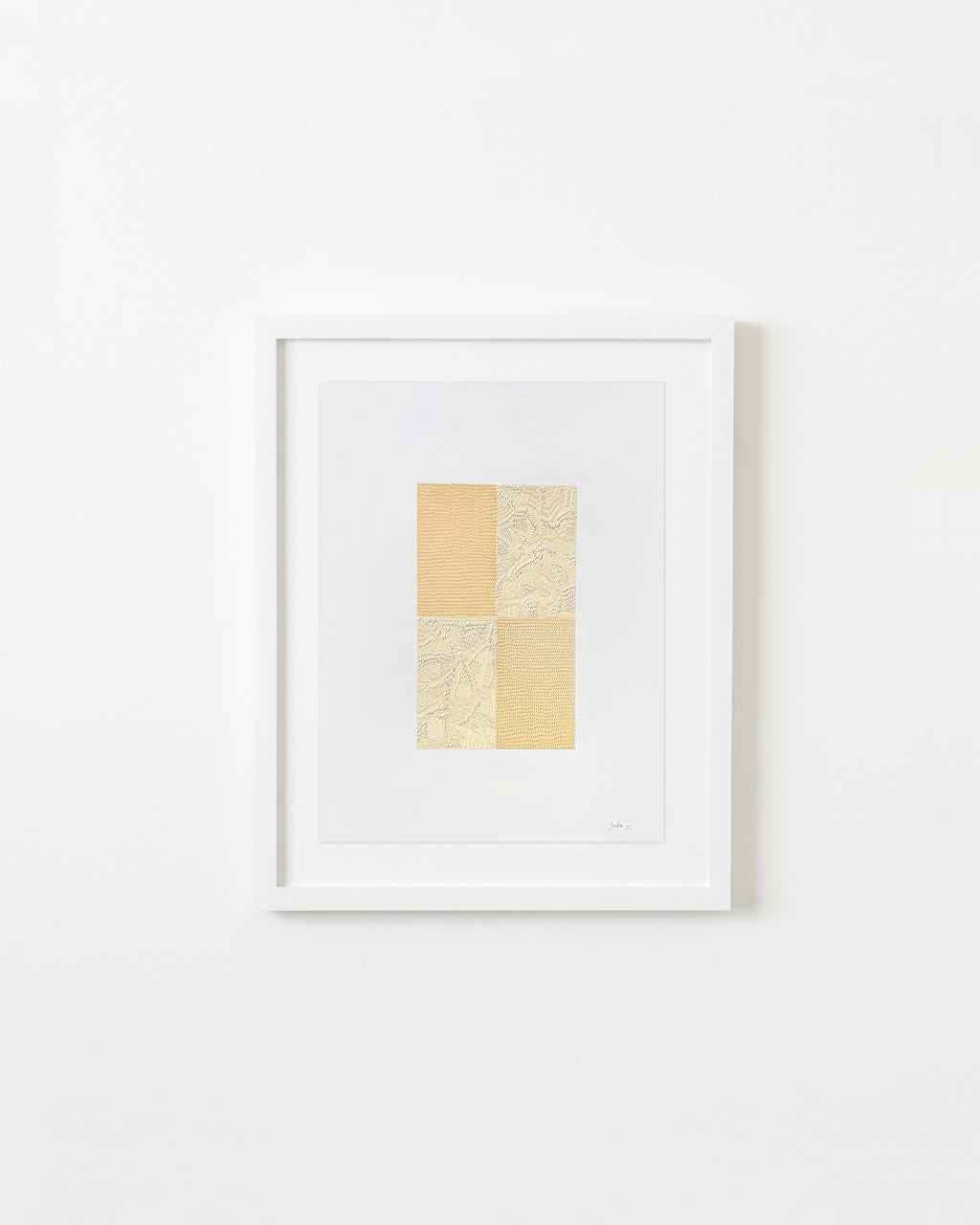 Drawing by Lucha Rodriguez titled "Dientes de Papelón IV, Knife Drawing" - 1.