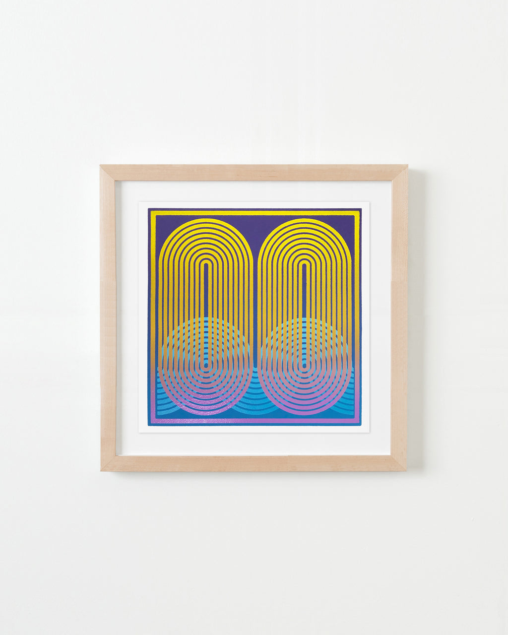 Print by Matt Neuman titled "Coils 2" - 4.