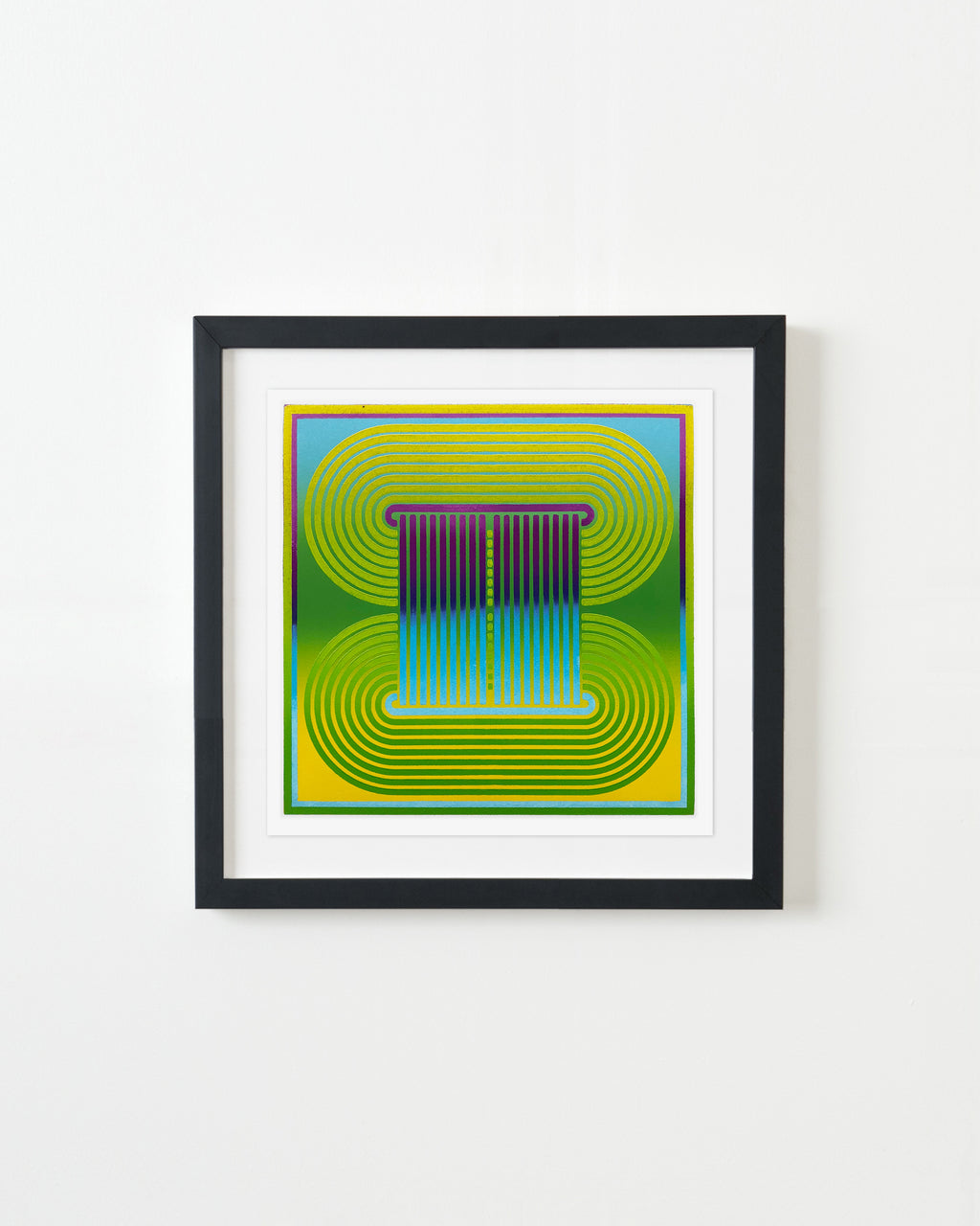 Print by Matt Neuman titled "Coils #3b" - 3.