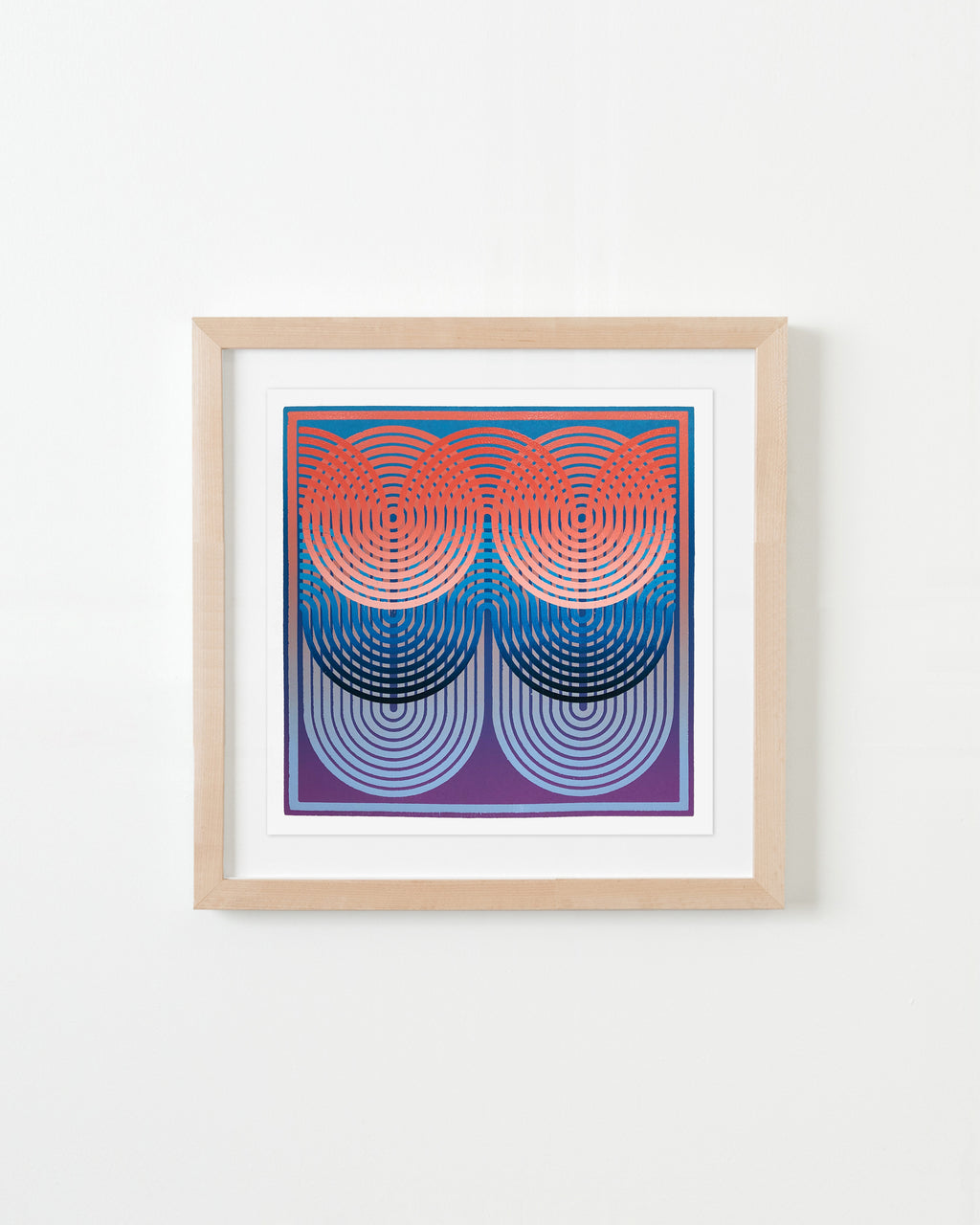 Print by Matt Neuman titled "Coils 6" - 4.