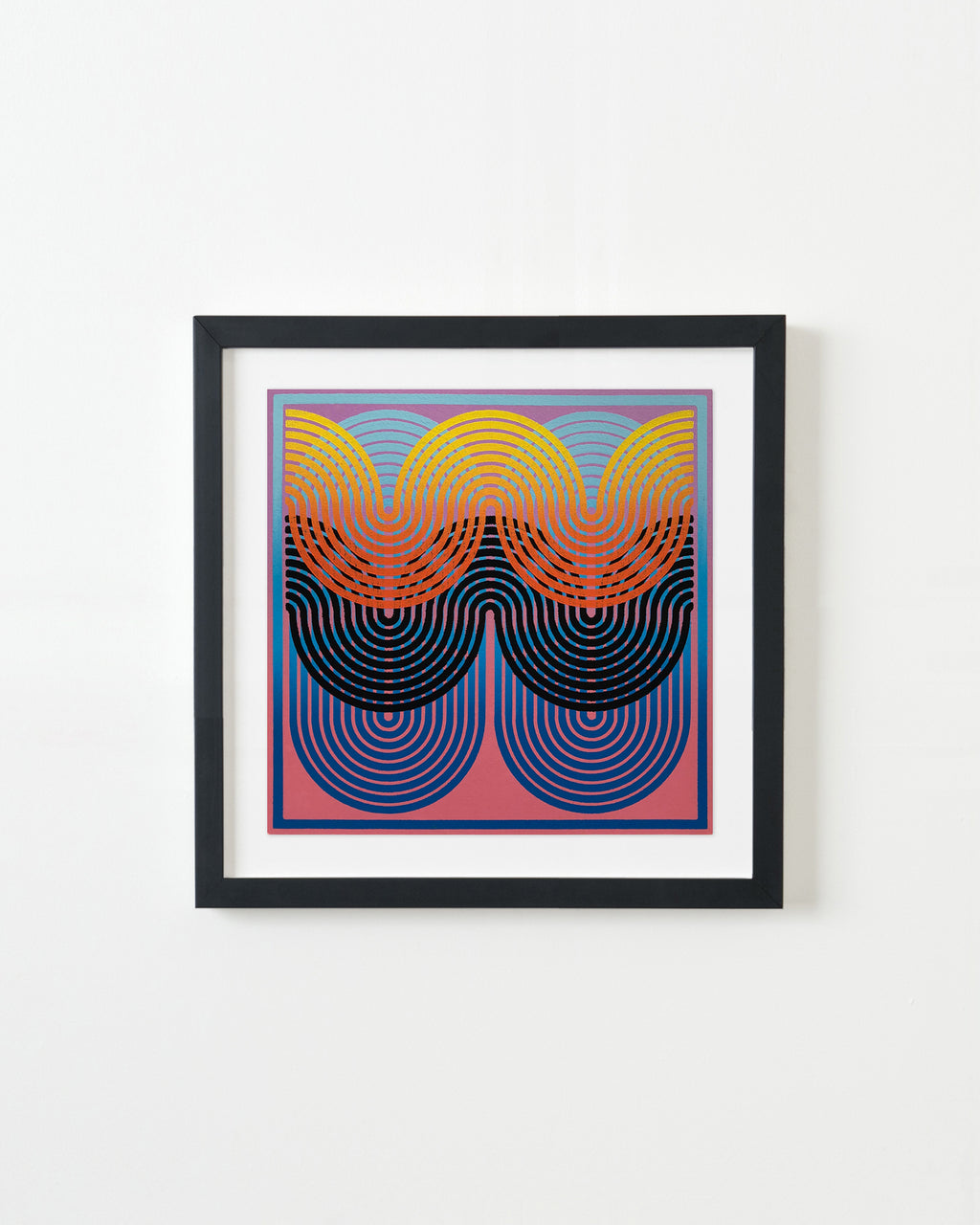 Print by Matt Neuman titled "Coils #6e" - 3.