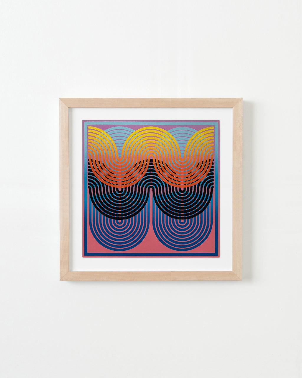 Print by Matt Neuman titled "Coils #6e" - 4.