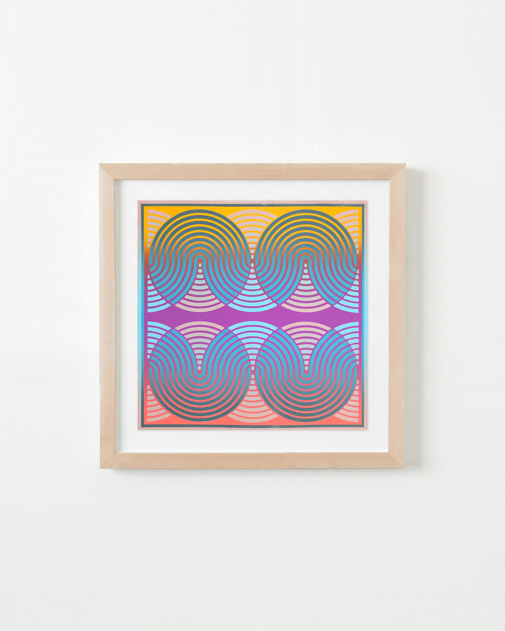 Print by Matt Neuman titled "Coils 7" - 5.