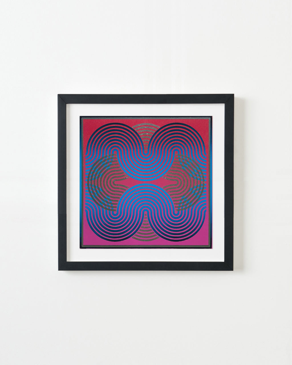 Print by Matt Neuman titled "Coils #9" - 3.