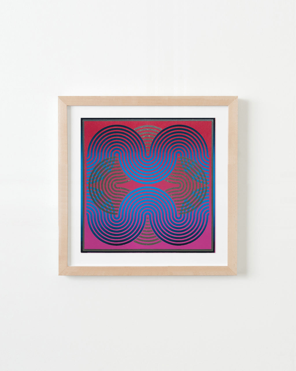 Print by Matt Neuman titled "Coils #9" - 4.
