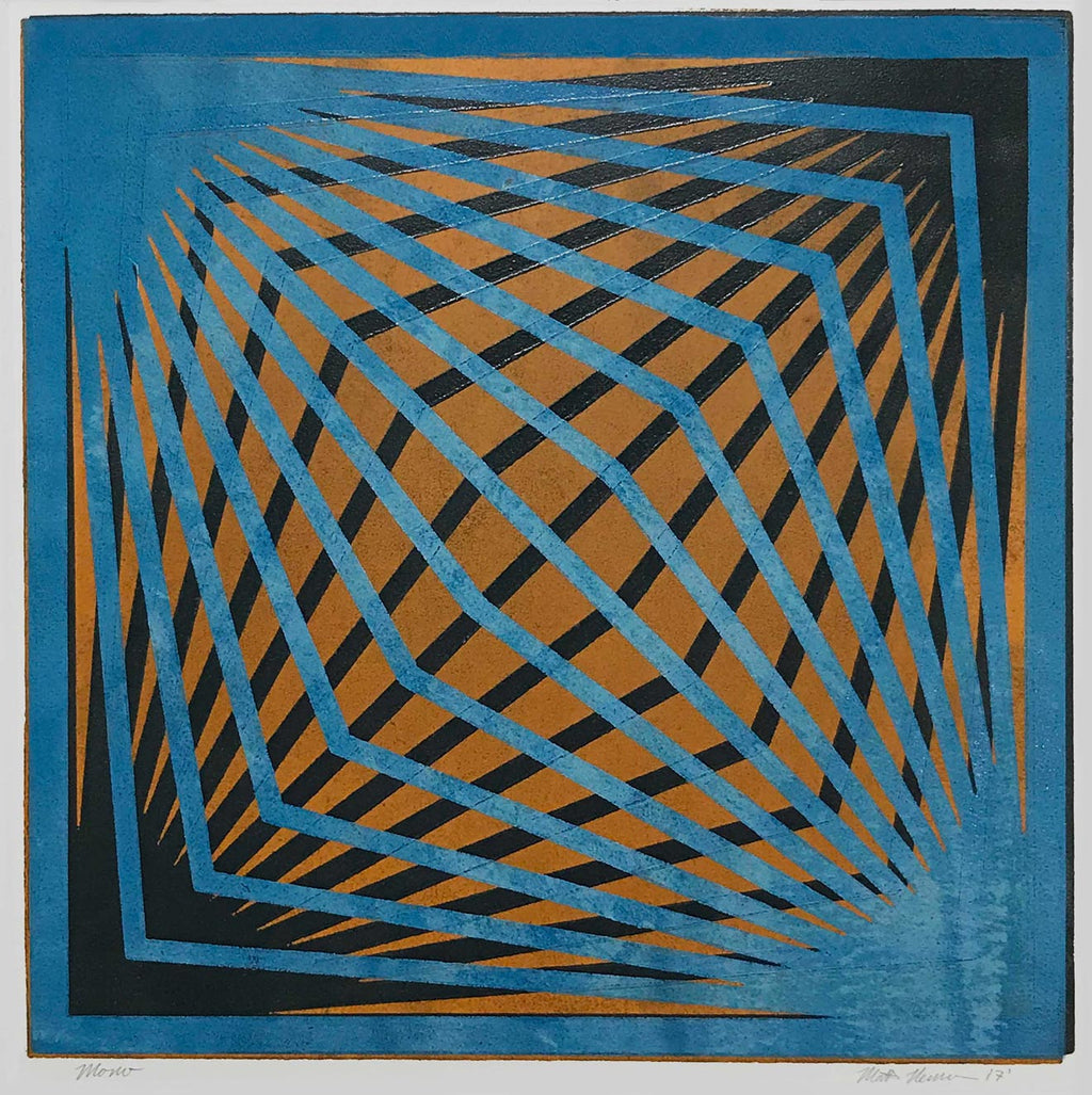 Print by Matt Neuman titled "Pyramid 10" - 2.