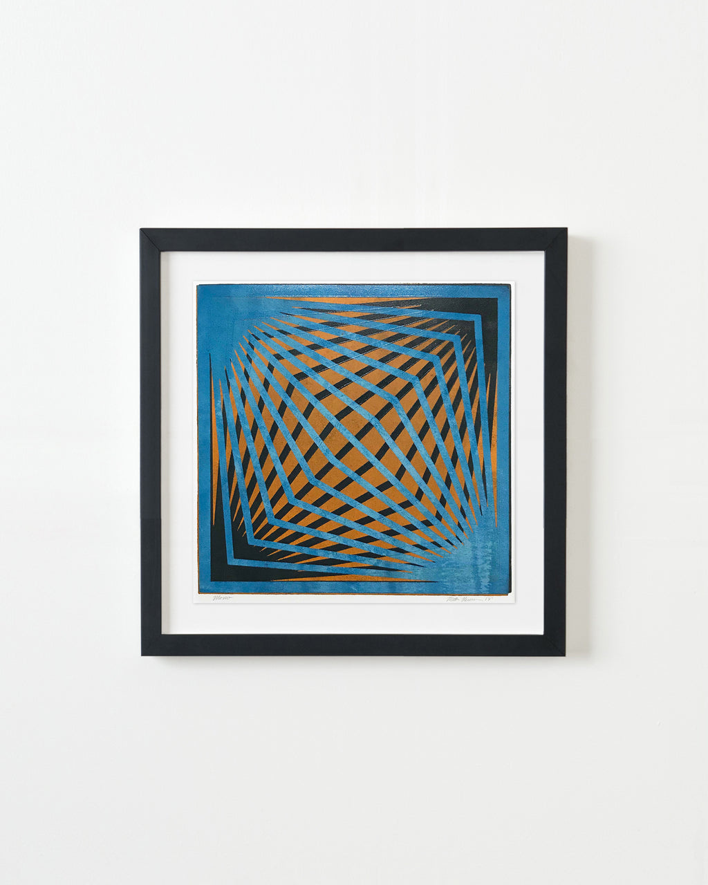 Print by Matt Neuman titled "Pyramid 10" - 3.