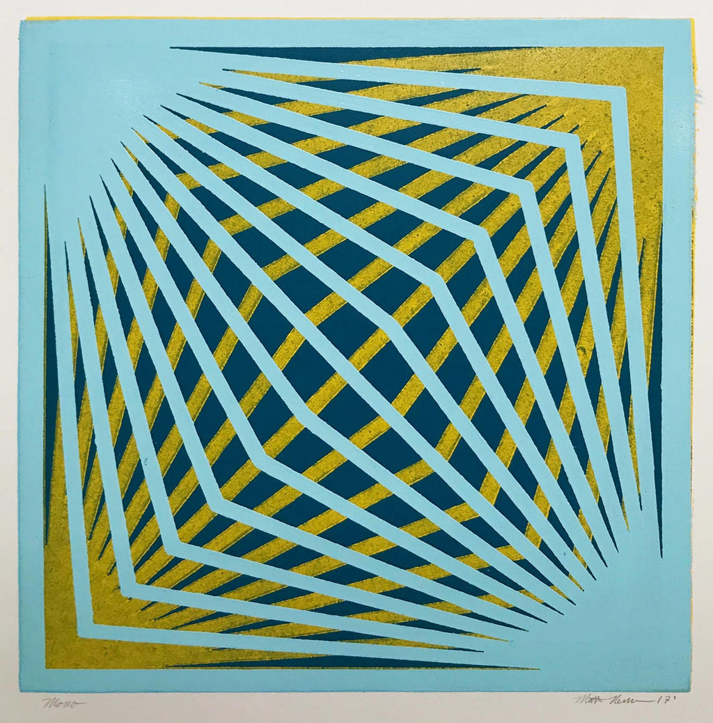 Print by Matt Neuman titled "Pyramid 28" - 2.