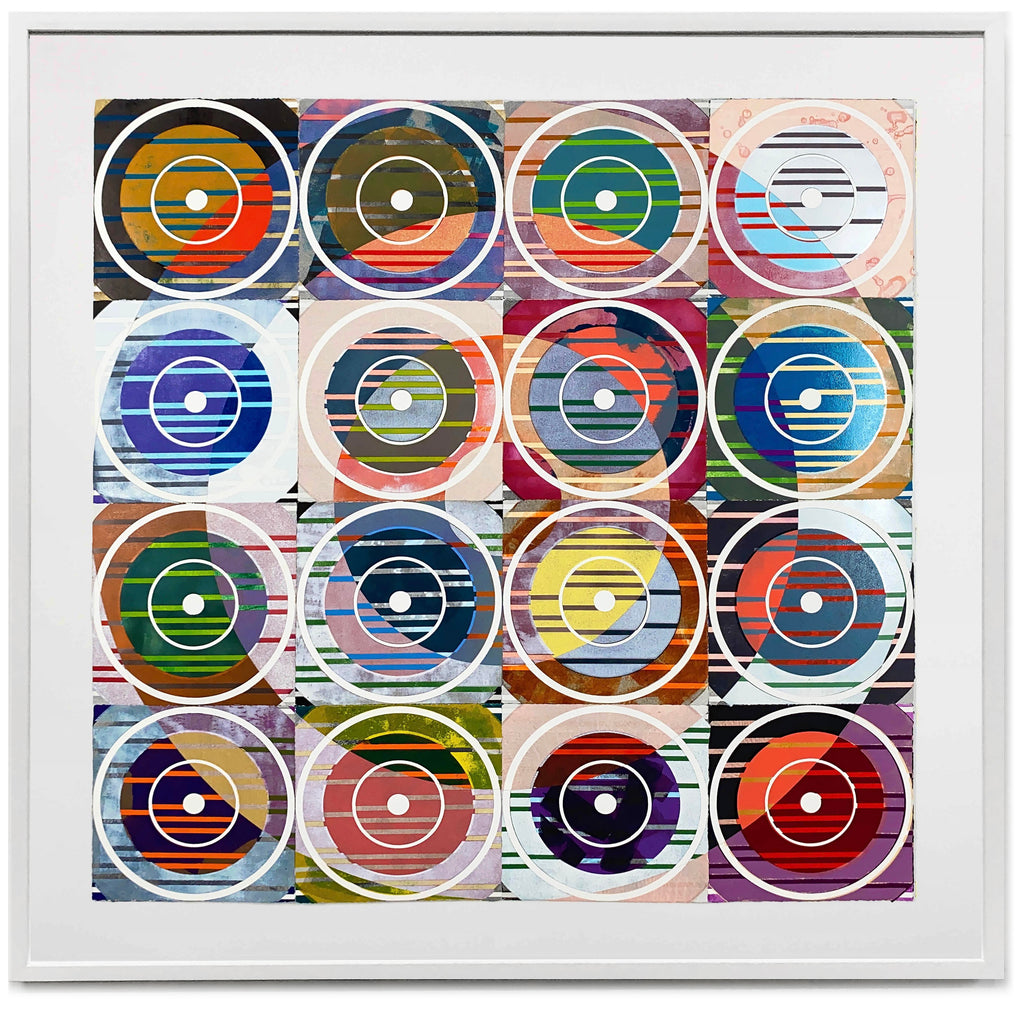 Print by Matt Neuman titled "Untitled Target Collage" - 2.