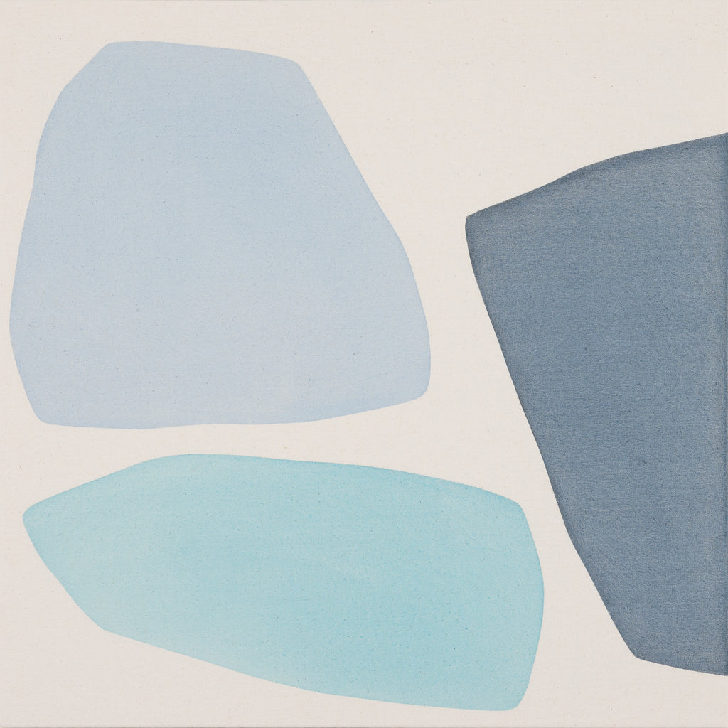 Painting by Mia Farrington titled "NIGHT SWIMMING I" - 2.