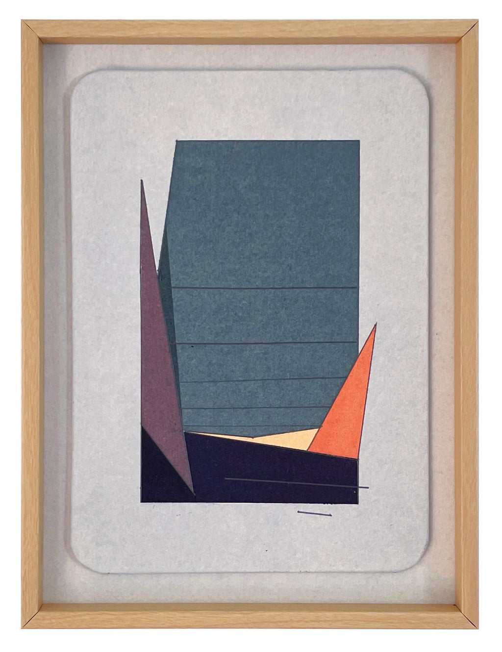 Painting by Michael Moncibaiz titled "Training Mission #466" - 2.