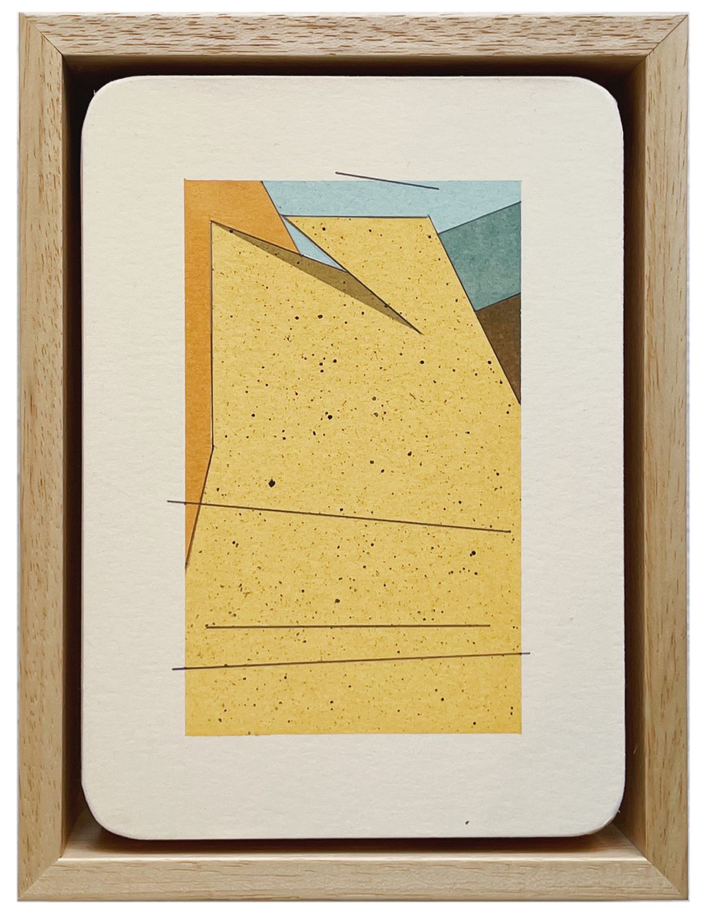 Painting by Michael Moncibaiz titled "Training Mission #481" - 2.
