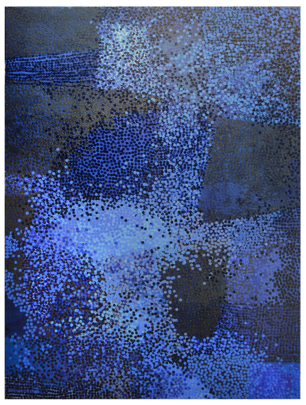 Painting by Misato Suzuki titled "Forest" - 2.