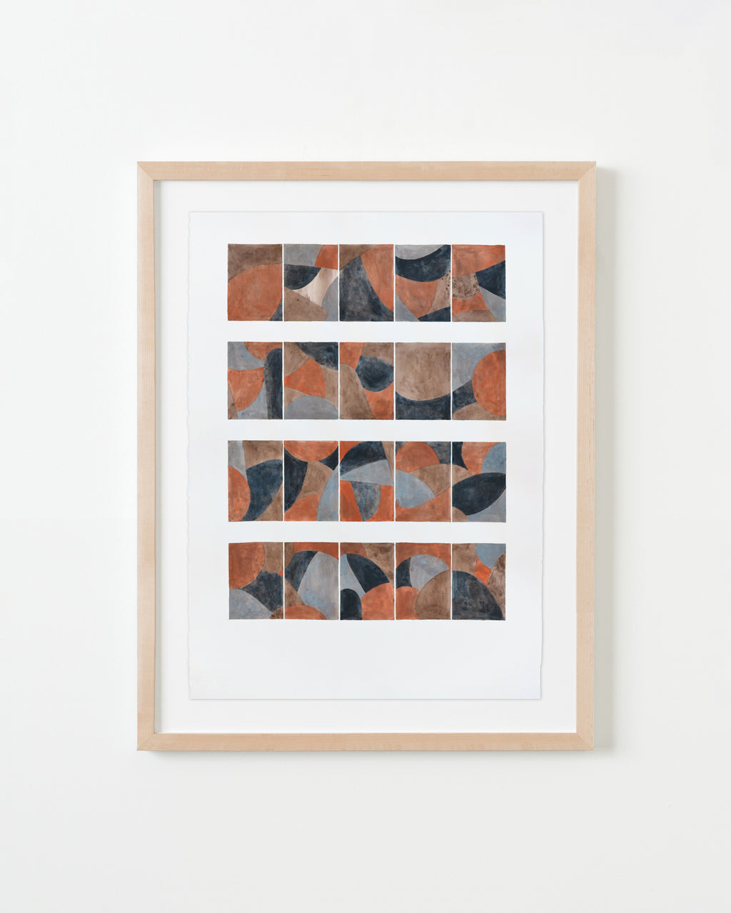 Painting by Misato Suzuki titled "Nature Wonder Polaroid SR3" - 4.
