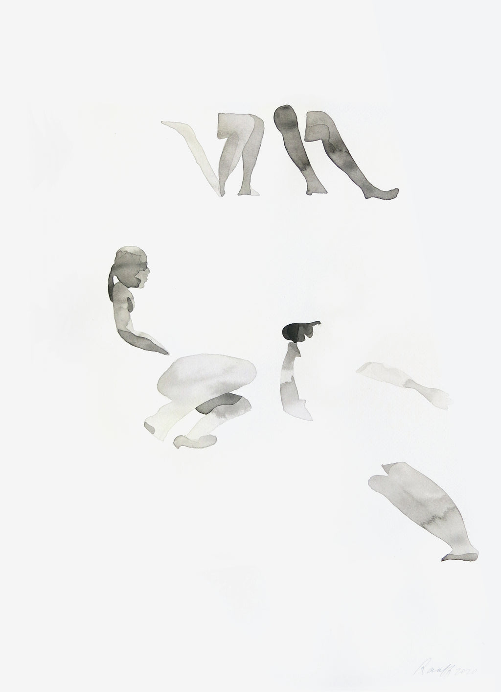 Painting by Gabrielle Raaff titled "Muizenberg 62" - 2.