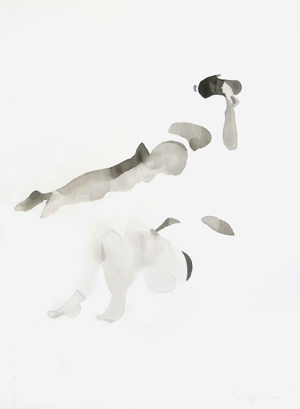 Painting by Gabrielle Raaff titled "Muizenberg 66" - 2.