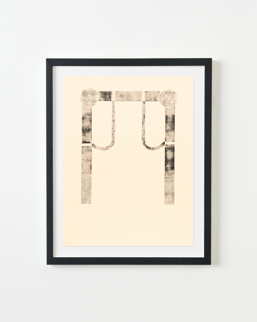 Print by Natalie Beall titled "Index of Function (Traces)" - 3.