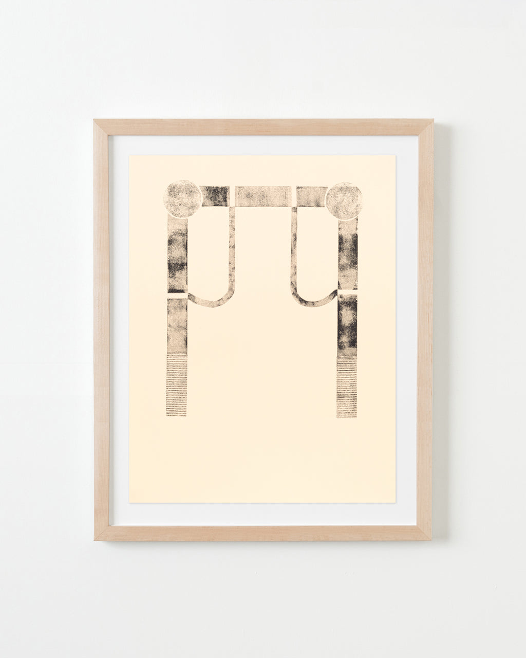 Print by Natalie Beall titled "Index of Function (Traces)" - 4.