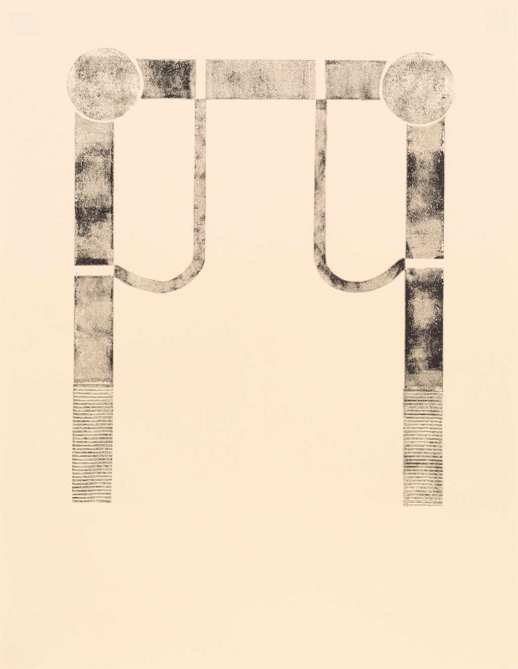 Print by Natalie Beall titled "Index of Function (Traces)" - 2.