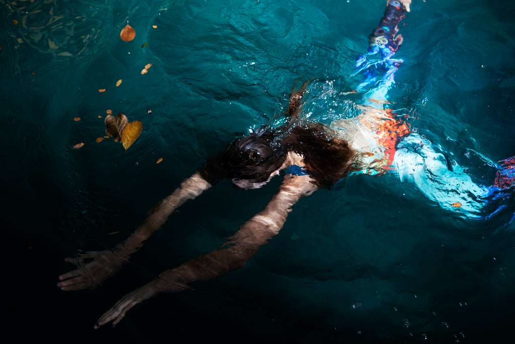 Photography by Jessica Haye & Clark Hsiao titled "Night Swimming" - 2.