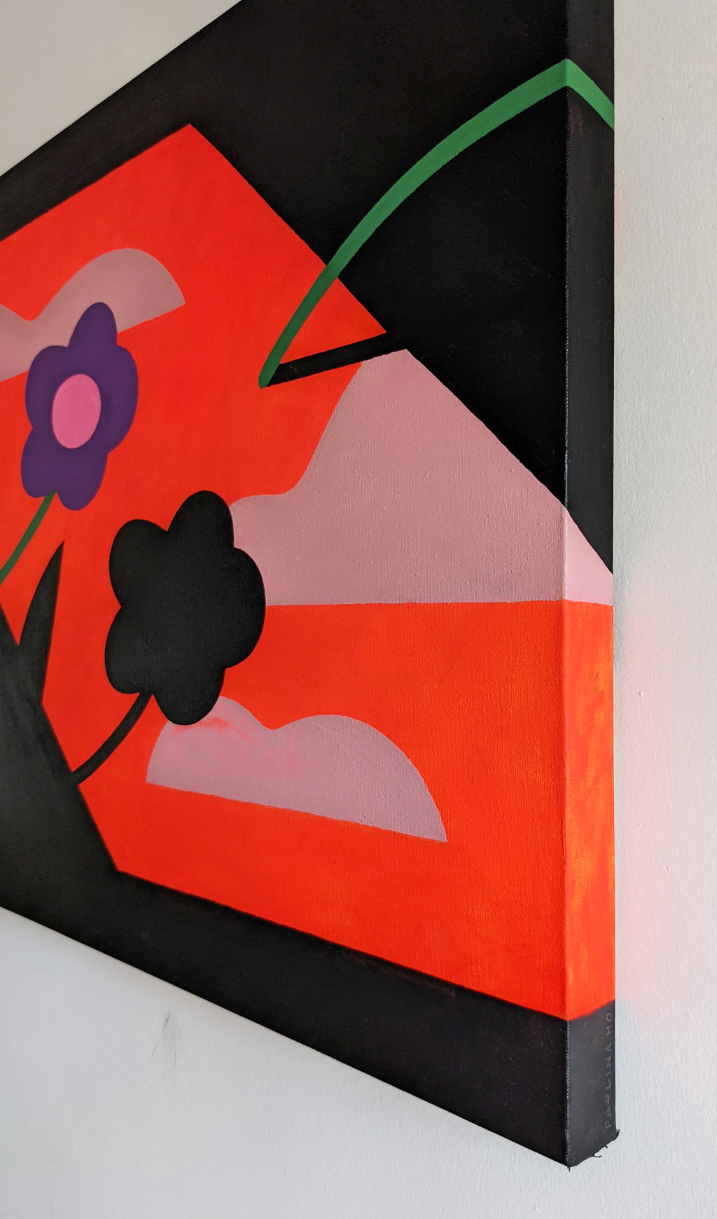 Painting by Paulina Ho titled "Free" - 3.